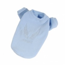 Mikina fleece Angel – modrá