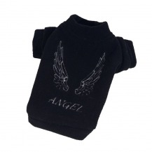 Mikina fleece Angel – černá