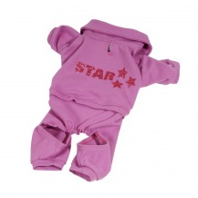 Teplákovka límec star – fialová