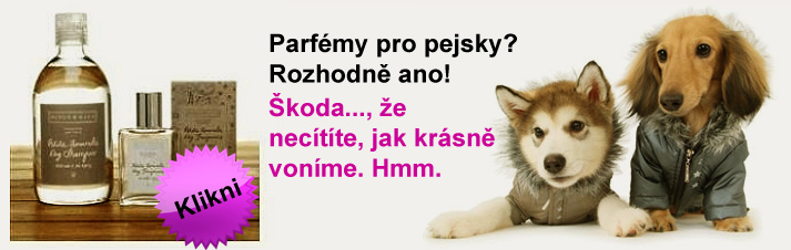 Parfémy pro pejsky